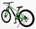 Велосипед 26 AL Corso «KORD» KD-91092 алюміній 13", (к-т SHIMANO) салатовий фото westvelo.com