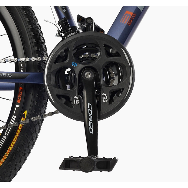 Велосипед 27.5 AL Corso «LEGEND» LG-27506 алюміній 15,5", (к-т SHIMANO) синій фото westvelo.com