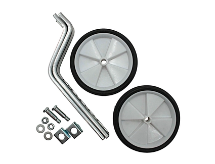 Бокові дитячі колеса (Ø 12-20) пластмасові білі (AFT-117)