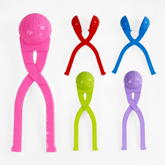 Сніжколіп «М'яч», Ø 6см червоний фото westvelo.com