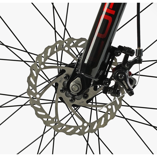 Велосипед 26 ST Corso «SKYWALKER» SW-26312 сталь 15", (к-т SunRun) чорно-червоний фото westvelo.com