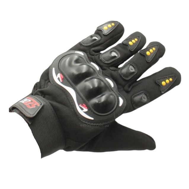 Рукавиці (мото-тактичні) SPORTS, чорні фото westvelo.com
