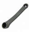 Шатун лівий мтв сталь-пластик сірий на квадрат L-170мм. фото westvelo.com