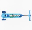 Самокат дитячий 3-х колісний Skyper DN-FR-03/4172 синій, колеса PU Ø125mm/40mm зі світлом, озвучування та підсвічування платформи, кермо складне фото westvelo.com