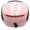 Кофр (багажник) для мотоцикла задній LIPAI (350х350х260) 32L рожевий глянцевий, крапля фото westvelo.com