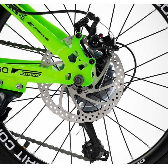 Велосипед 20 ST Corso «SPIRIT» ST-20622 сталь 12", (к-т SHIMANO) салатовий фото westvelo.com