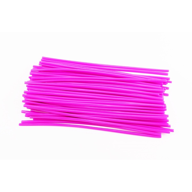 Трубки на спиці Ø4мм L-240мм, фіолетовий (72шт) фото westvelo.com