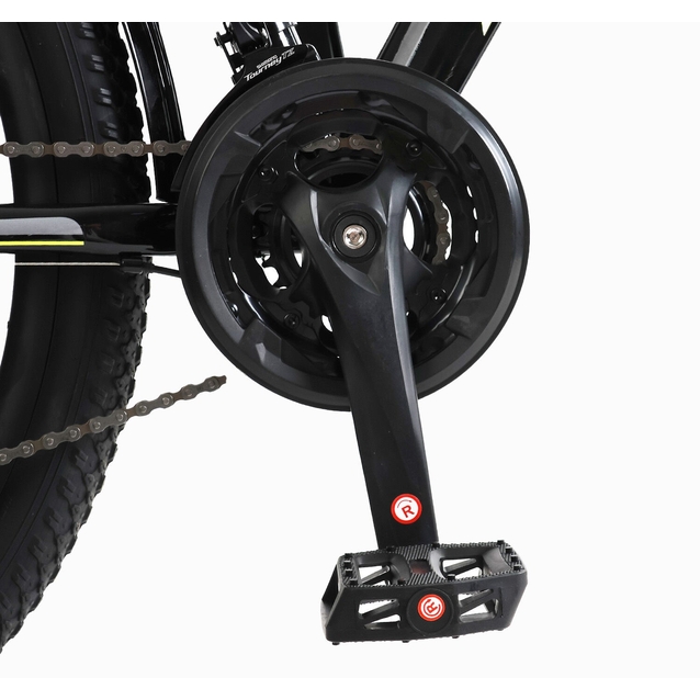 Велосипед 29 ST Corso «FISHER» FS-70190 сталь 21", (к-т SHIMANO) чорно-сіро-жовтий фото westvelo.com