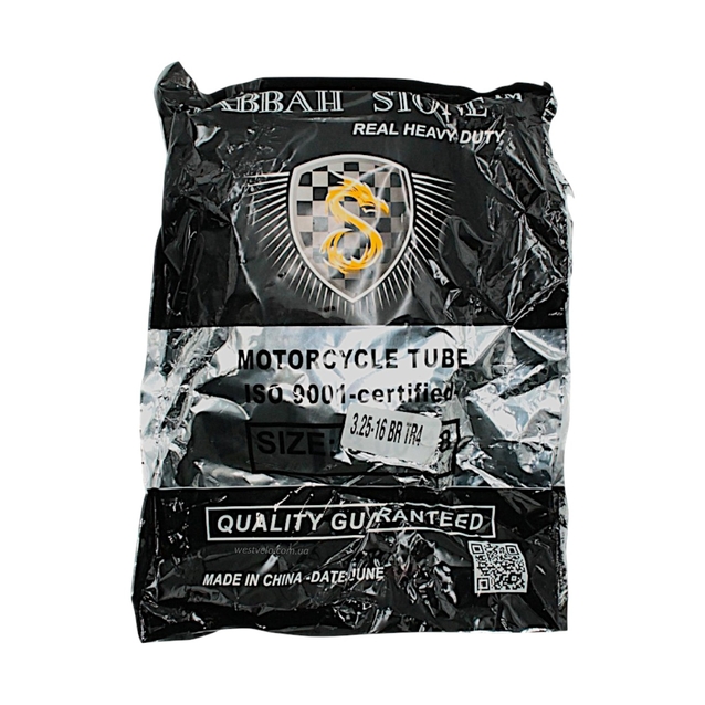 Камера "16" 3.25-16 (90/80-16) GENUINE / STONE (TR-4) фото westvelo.com