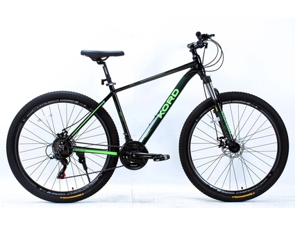 Велосипед 29 AL Corso «KORD» KD-29637 алюміній 19", (к-т SHIMANO) зелено-салатовий