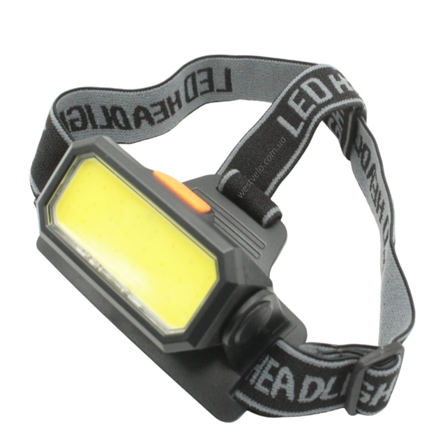 Ліхтар налобний на usb зарядку, BL-5120 + червоне світло фото westvelo.com