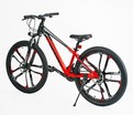 Велосипед 26 AL Corso «SPIDER» SP-26800 алюміній 13", (к-т SHIMANO) чорно-червоний, литі диски