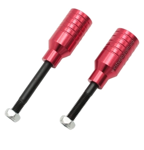 Пеги для трюкового самоката AL. анодоване фарбування, червоні,L-5.5 см(4088)