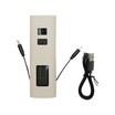 Фара Power bank (Type-C) (3000mAH) Z818-2x3W+COB, туристична, магніт, з (габаритним) аварійним червоним світлом (Бежевий) фото westvelo.com