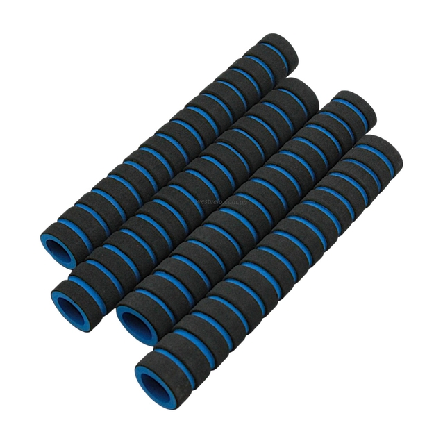 Гріпси неопренові довгі чорно-сині фото westvelo.com