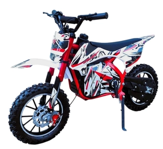 Електропітбайк Corso SE-961158 двигун 1000W, акумулятор 48V12Ah свинцево-кислотний, червоний, колеса 14"