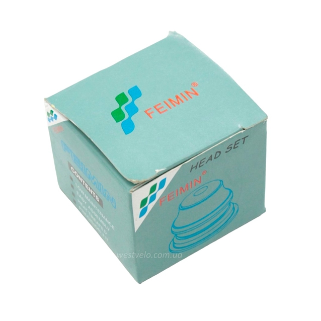 Рульовий набір мтв безрізьбовий FEIMIN (FP-H835В) Ø28.6 (1-1/8") пром підшипники з пелюстками фото westvelo.com