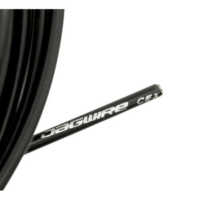 Кожух гальмівного троса Ø5mm JAGWIRE. 10м. (бухта) чорний фото westvelo.com