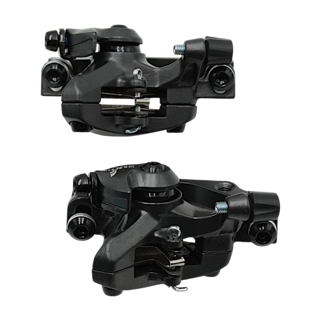 Дискові гальма SHUNFENG SF-M350+RT525 : 2 супорта F160/R140+F180/R160, 2 диски Ø160) AFT фото westvelo.com