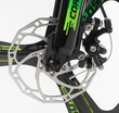 Велосипед 20 AL Corso «EVOLUTION» EV-20438 алюміній 11", (к-т SHIMANO) чорно-салатово-жовтий фото westvelo.com