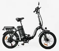 Електровелосипед 20 AL Corso «MIRAGE» MR-48610 алюміній складний, двигун 750W, акумулятор 48V 20Ah літієвий, (к-т SHIMANO), чорний + провід фото westvelo.com