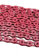 Ланцюг одношвидкісний BMX KMC (K810SL cherry) (1/2Х3/32Х100L) + замок, червоний (Тайвань) фото westvelo.com
