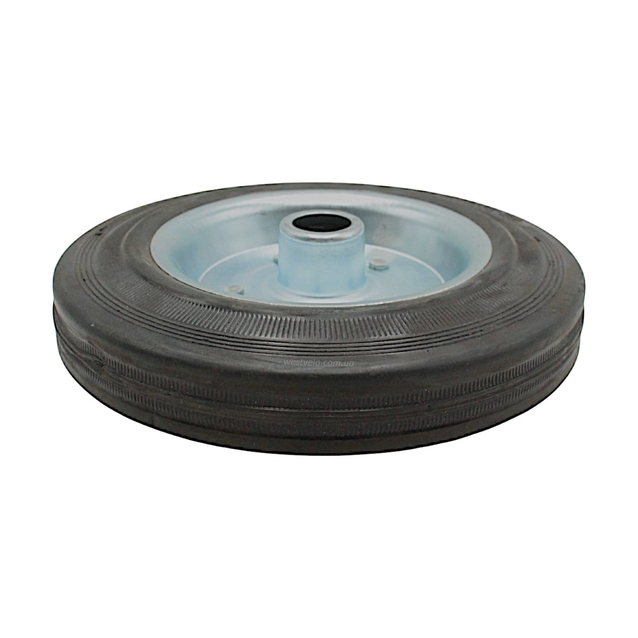 Колесо для візка 200mm (50-100) під вісь Ø20mm, широке, роликовий підшипник фото westvelo.com