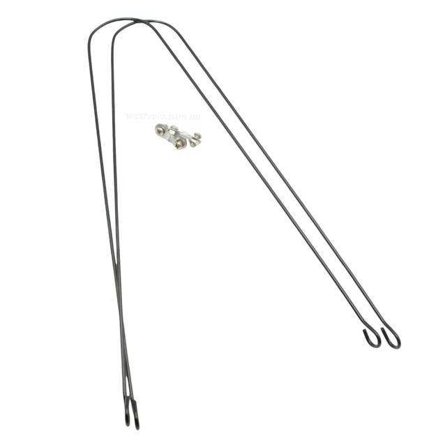 Крила 28 сталеві гнучкі чорні MG-03 фото westvelo.com