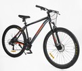 Велосипед 29 AL Corso «KORD» KR-70927 алюміній 19", (к-т SHIMANO) графітово-помаранчевий