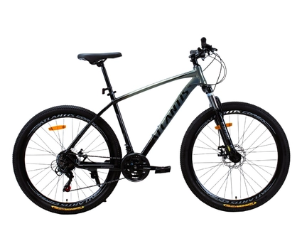 Велосипед 27.5 AL Corso «ATLANTIS» AL-27946 алюміній 19", (к-т SHIMANO) сірий