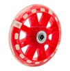 Бокові дитячі колеса (Ø 12) гелеві, діодні, червоні фото westvelo.com