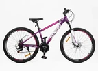 Велосипед 27.5 ST Corso «GENESIS» GS-27378 сталь 15", (к-т SunRun) фіолетово-рожевий фото westvelo.com