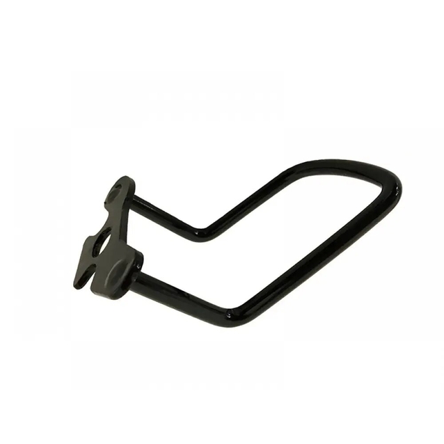 Захист перекидки задньої сталевий чорний короткий фото westvelo.com