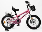 Дитячий велосипед 16 AL Corso «TAYGER»  TG-21476 алюмінієва рама, дискові гальма, рожевий фото westvelo.com