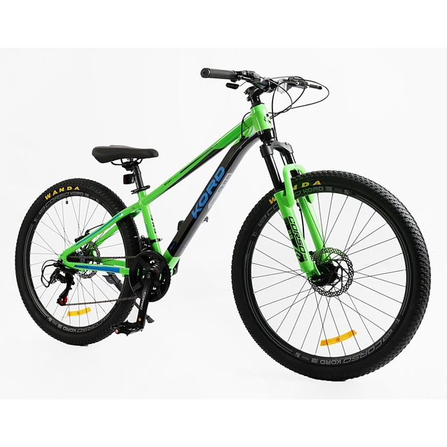 Велосипед 26 AL Corso «KORD» KD-91092 алюміній 13", (к-т SHIMANO) салатовий фото westvelo.com