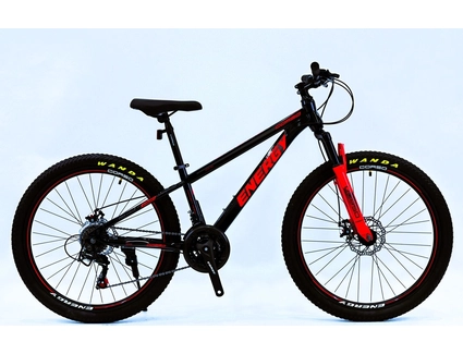 Велосипед 26 ST Corso «ENERGY» EN-26447 сталь 13", (к-т SHIMANO) чорно-червоний