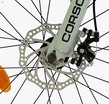 Велосипед 20 MG Corso «NEXT» NX-20426 магній 11.5", (к-т SHIMANO) м'ятно-білий фото westvelo.com