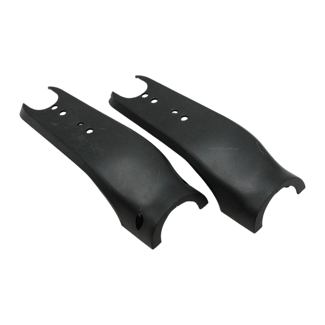 Захист вилки, пластмасовий, чорний, (під 4 болта), для електросамоката фото westvelo.com