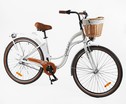 Міський велосипед 28 AL Corso «DREAM» DM-28711 алюміній 18", (к-т SHIMANO NEXUS) ПЛАНЕТАРНА втулка білий (+к/к/б) фото westvelo.com