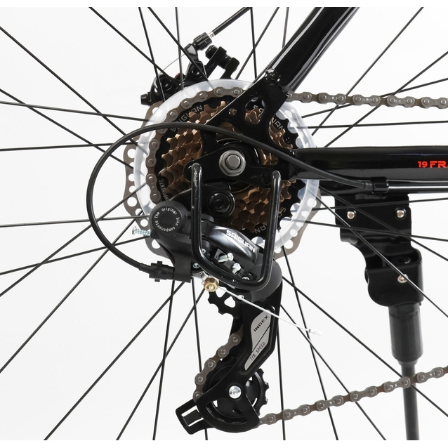 Велосипед 29 ST Corso «NEW-NITRO» NT-75188 сталь 19", (к-т SUNRUN) чорно-червоний фото westvelo.com