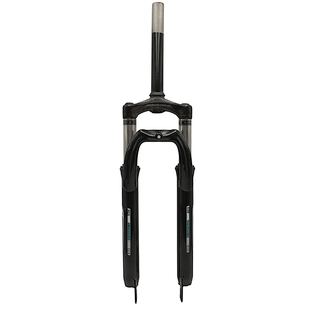 Вилка 26 аморт. безрізьб. Ø28.6mm disk L-210mm CORSO «INTENSE» (469) чорна фото westvelo.com