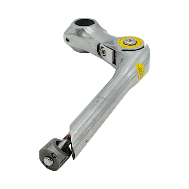 Винос руля мтв регульований AL. 60° Ø22.2мм. L-170мм. L-80мм. Ø25.4мм. нікель фото westvelo.com