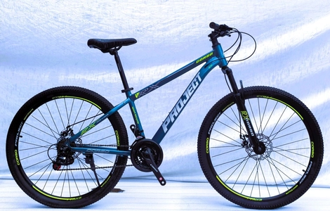 Велосипед 27.5 AL Corso «PROJECT» C-27715 алюміній 15", (к-т SunRun) синій