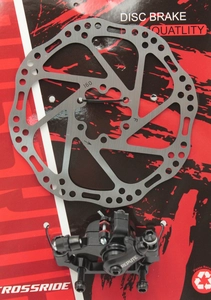 Дискові гальма: (передні) супорт REPUTE DSC310 (CROSSRIDE) F160/R140 + диск 160 + болти