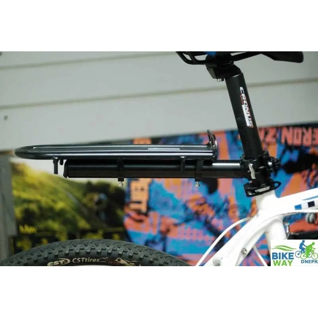 Багажник консольний на трубу сідла, алюміній №62 фото westvelo.com