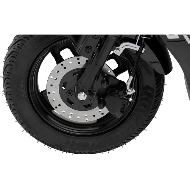 Електроскутер Corso «CONDOR» CD-915578, двигун 1500W, акумулятор 72V/30Ah літій-залізо-фосфатний, чорно-червоний, колеса 10" фото westvelo.com