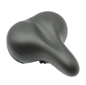 Сідло на пружинах  "AIST" чорне, з катафотом, піна