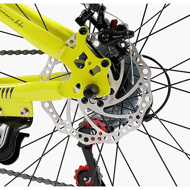 Велосипед 26 ST Corso «ENERGY» EN-26049 сталь 13", (к-т SHIMANO) жовтий фото westvelo.com