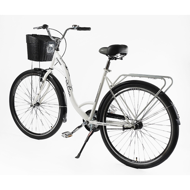 Міський велосипед 28 ST Corso «FORTUNA» FR-28006 сталь 20", білий(2) (+к/к/б) фото westvelo.com