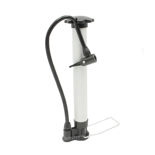 Насос вело алюміній "Ромашка" сірий L-250mm 08 фото westvelo.com